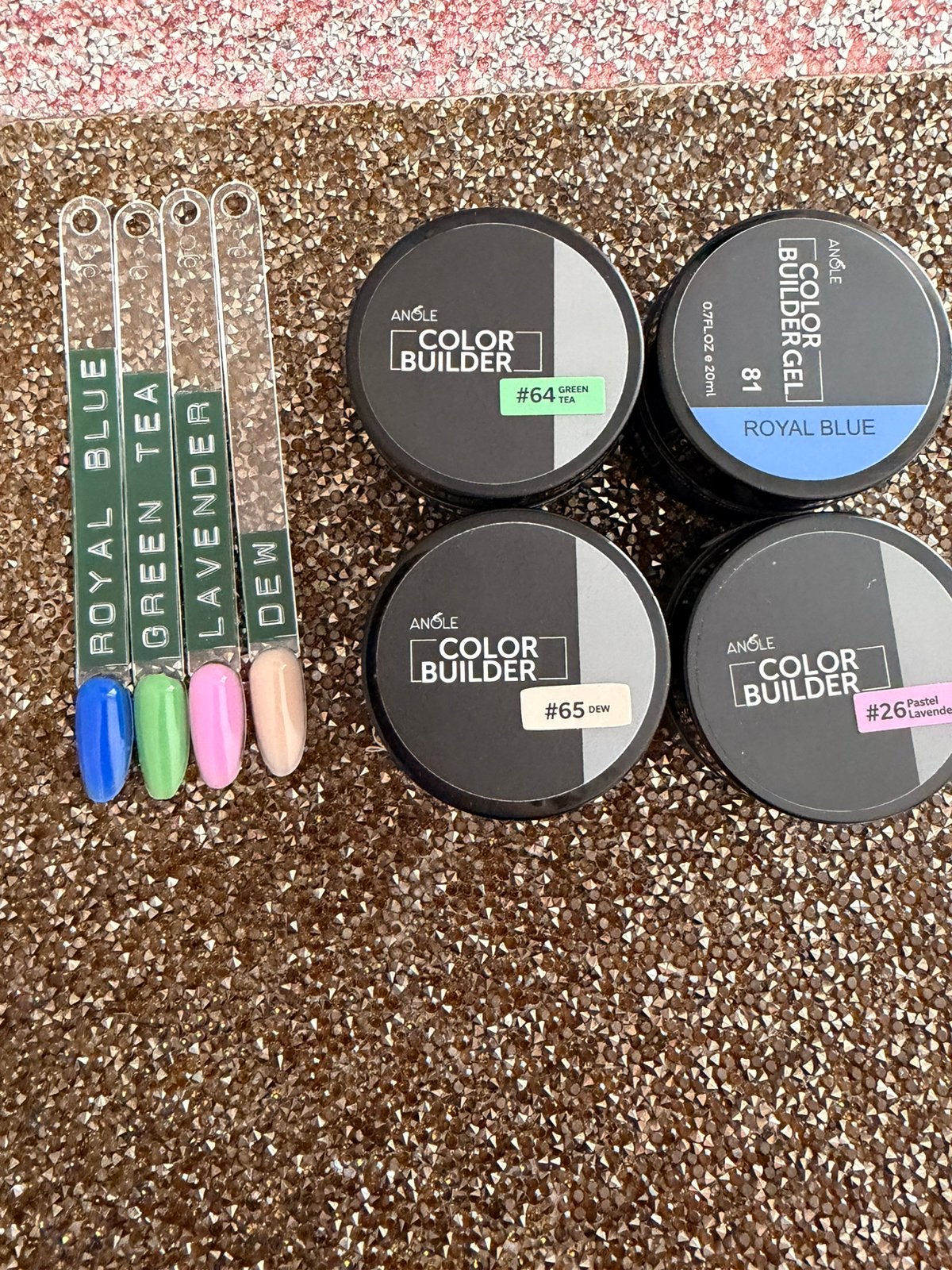 Anole buildergels - rubbercorrector, Ophalen of Verzenden, Zo goed als nieuw, Overige kleuren, Handen en Nagels