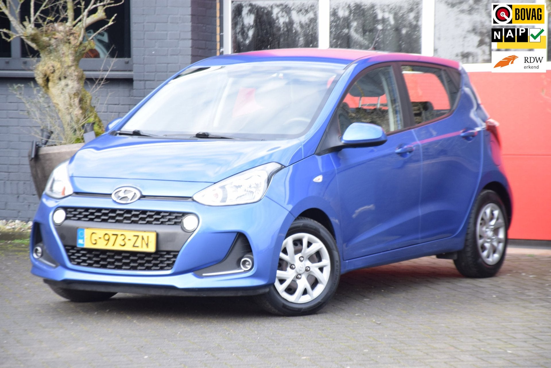 Hyundai I10 1.0i Comfort 2018 Cruise control Airco, Auto's, Stof, Origineel Nederlands, Bedrijf, Handgeschakeld