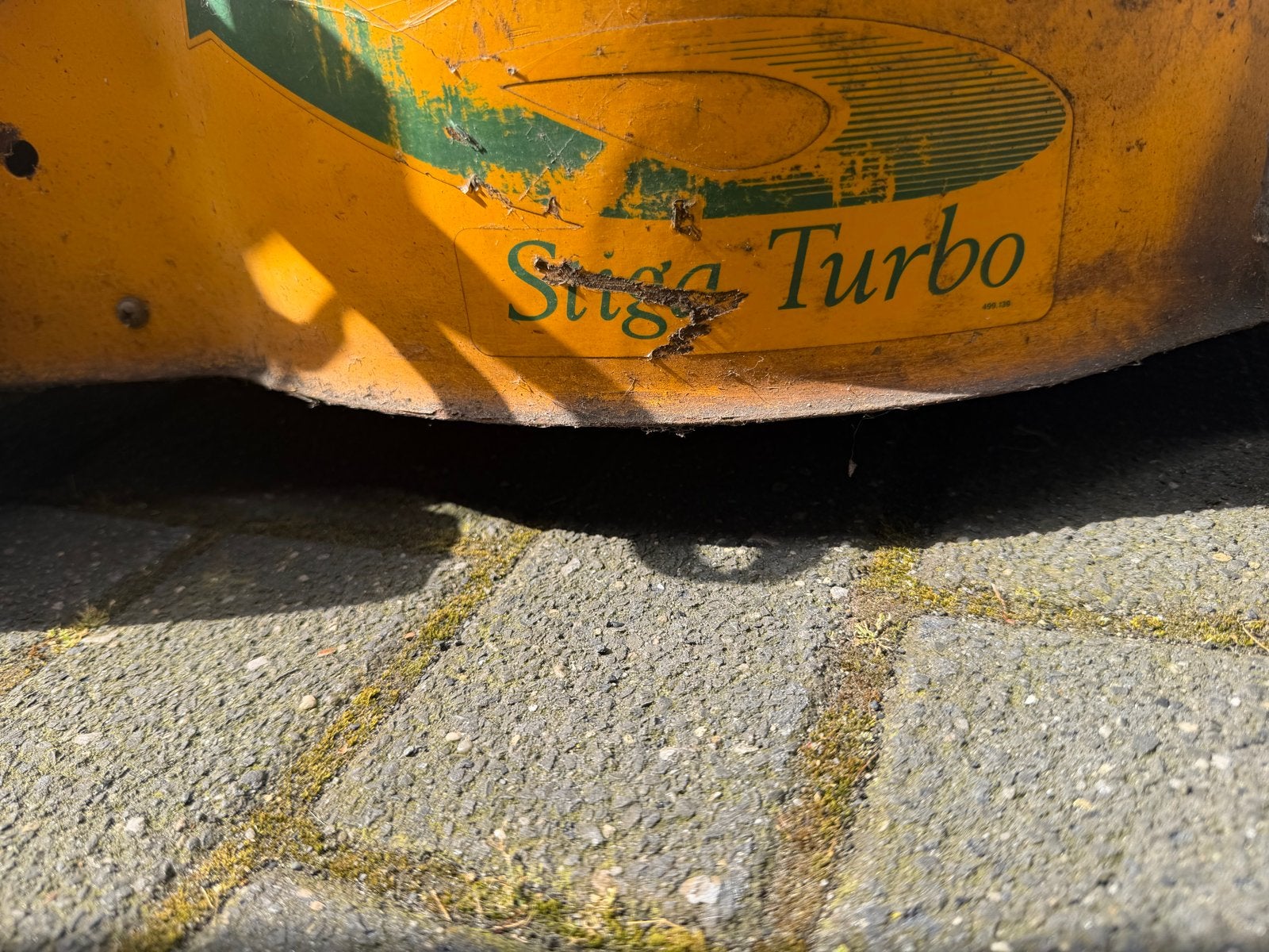 Stiga Turbo elektrische start grasmaaier, Ophalen, Cirkelmaaier, Gebruikt, 40 t/m 49 cm
