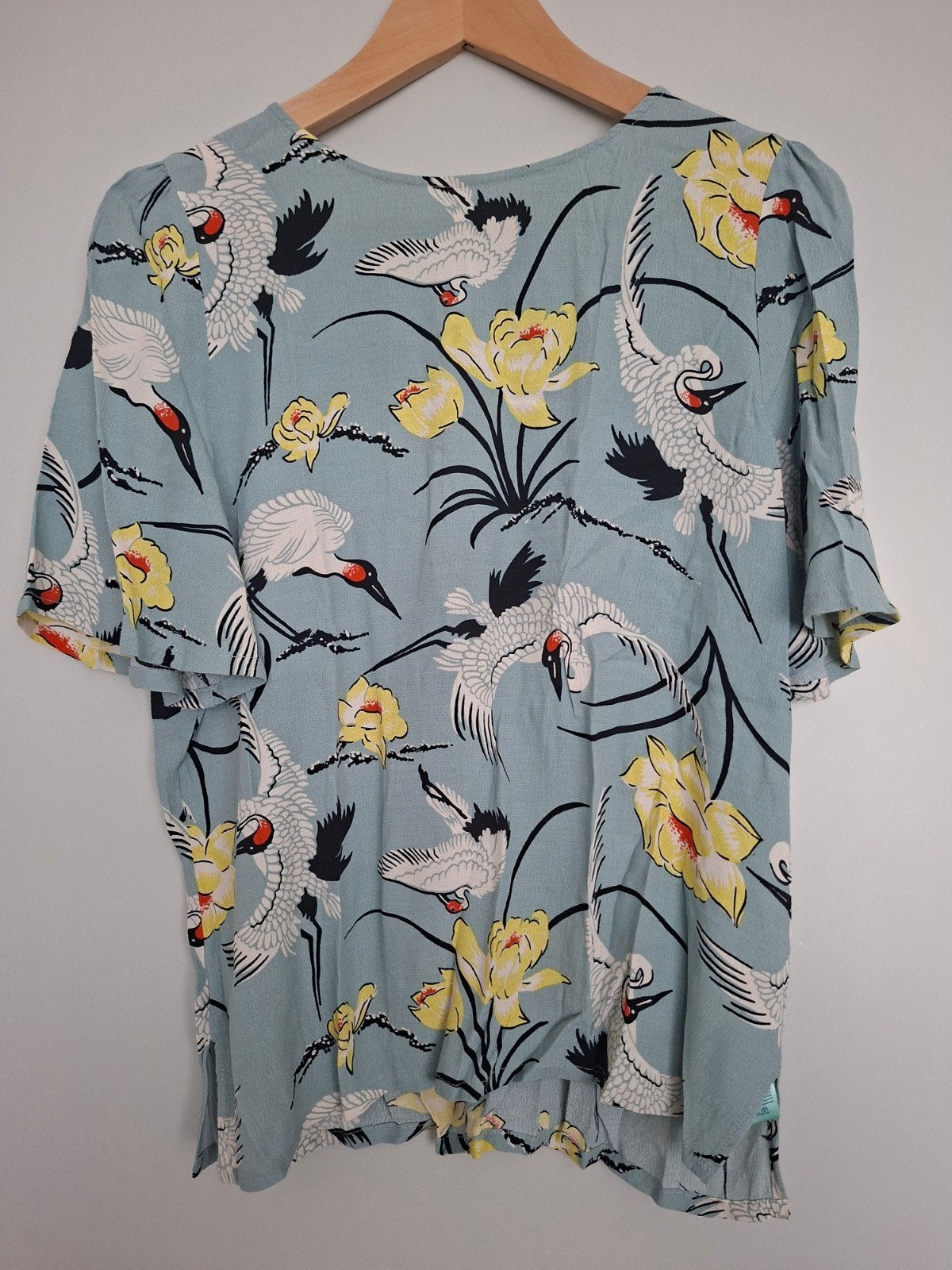 King Louie Top met kraanvogelprint, maat 40, Kleding | Dames, King Louie, Ophalen of Verzenden