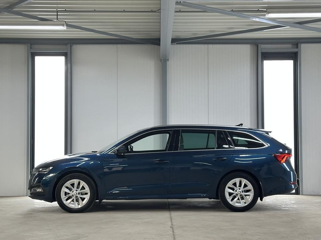 Skoda Octavia Combi 1.5 e-TSI Business Edition Plus | Led |, Auto's, Skoda, 12 maanden, 4 cilinders, Leder en Stof, 690 kg