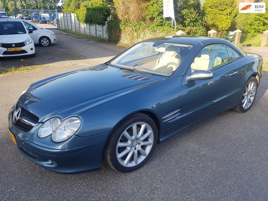 Mercedes-benz SL 550 - 2006- Panoramadak - Import, Gebruikt, Cabriolet, Leder, Bedrijf