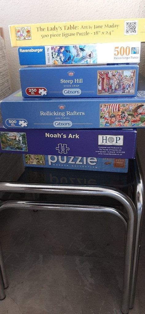 Legpuzzels Hop/Gibson 500 XL, Ophalen of Verzenden, 500 t/m 1500 stukjes, Zo goed als nieuw