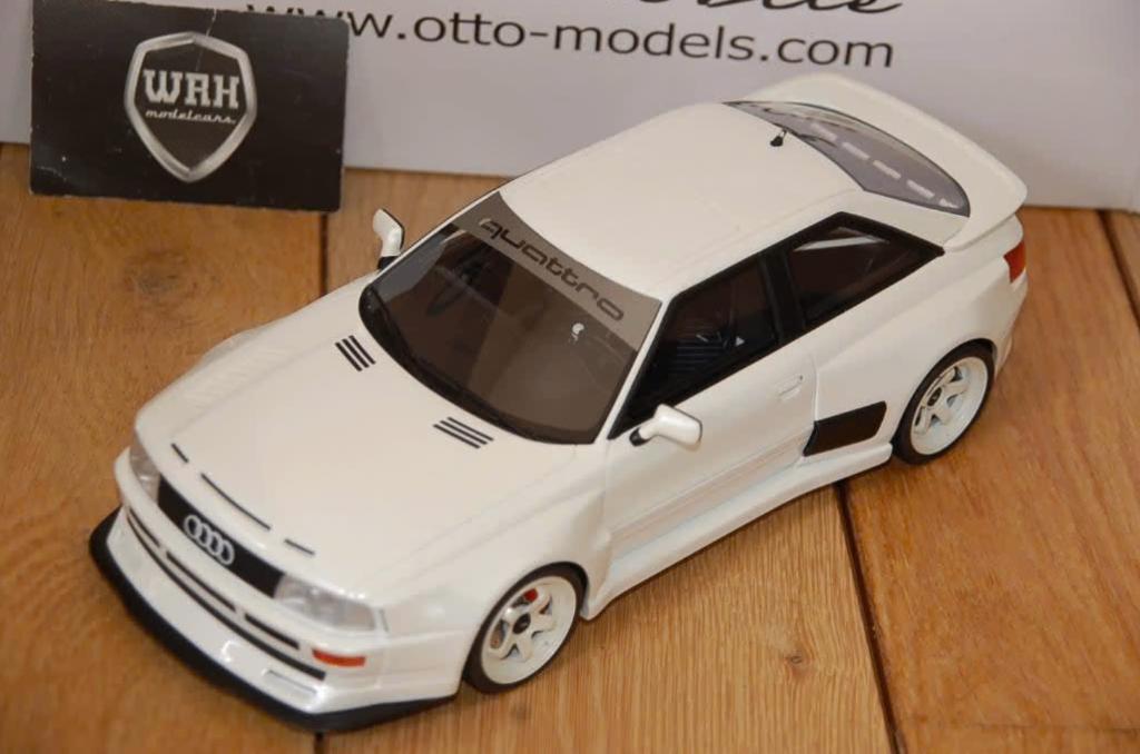 1:18 AUDI 80 COUPE PRIOR white Otto mobile OT913 in box WRH, Verzenden, Zo goed als nieuw, Auto, OttOMobile