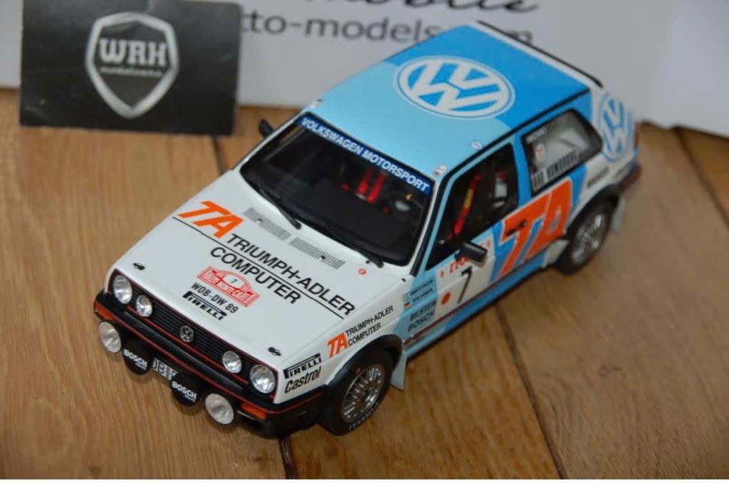 1:18 VOLKSWAGEN GOLF 2 #7 MC Otto mobile OT852 in box WRH, Verzenden, Zo goed als nieuw, Auto, OttOMobile