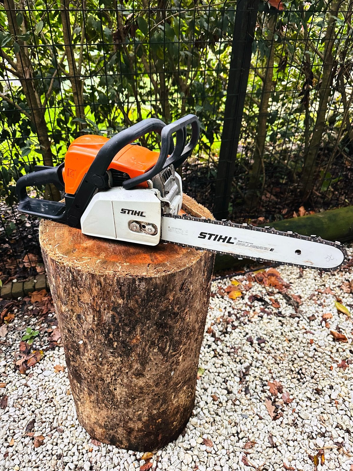 Stihl MS 180 Kettingzaag, Ophalen, Gebruikt, Kettingzaag, 600 tot 1200 watt