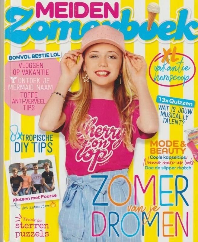 Meiden Zomerboek., Ophalen of Verzenden, Zo goed als nieuw, Fictie