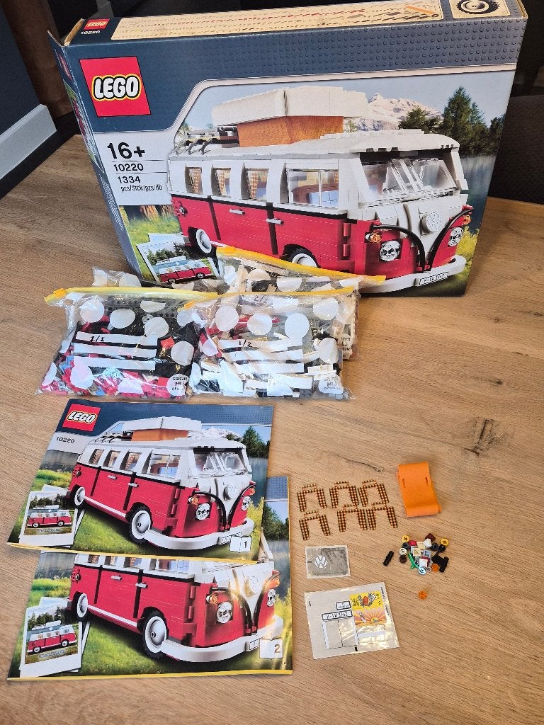 Lego Creator Expert Volkswagen T1 Kampeerbus, Kinderen en Baby's, Speelgoed | Duplo en Lego, Lego, Compleet, Ophalen of Verzenden