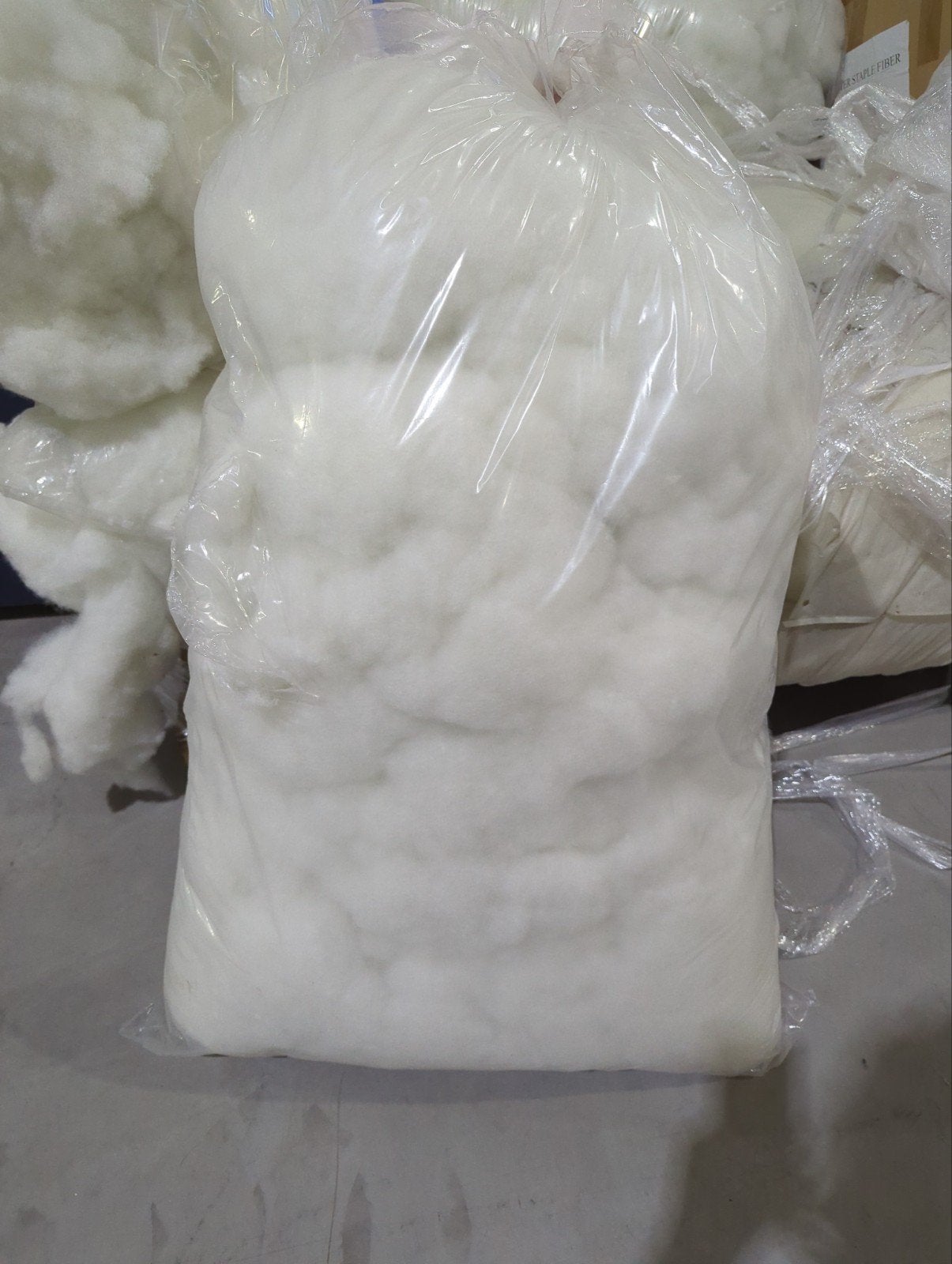 XXL zak met vulling / fiberfill voor haken/breien, Ophalen, Textiel, Nieuw, Knutselmateriaal