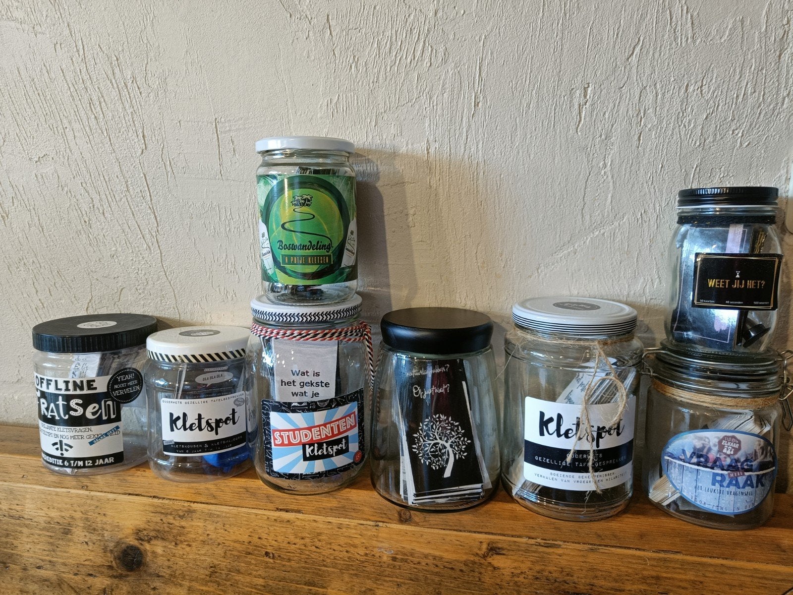 8 Kletspotten., Ophalen of Verzenden, NVT., NVT., NVT.