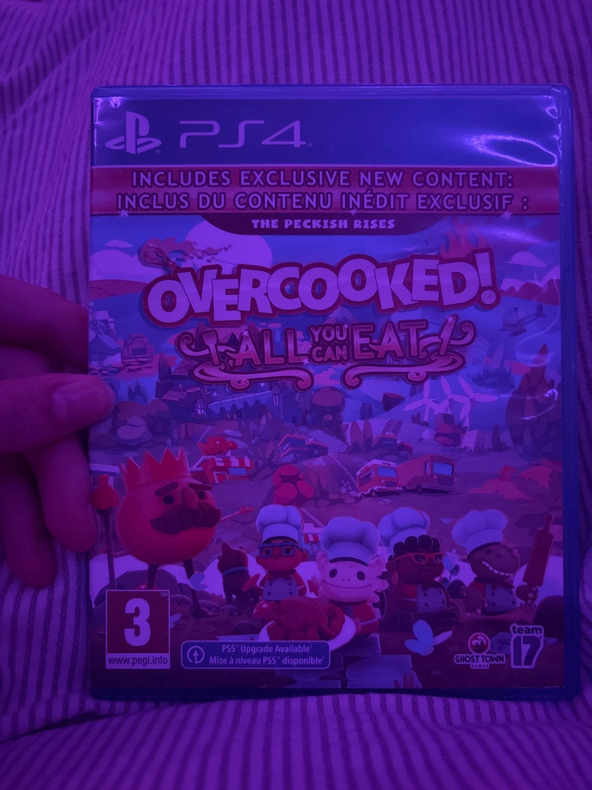 Overcooked! All You Can Eat PS4 - Inclusief PS5 Upgrade, Spelcomputers en Games, Eén computer, Ophalen of Verzenden, Zo goed als nieuw