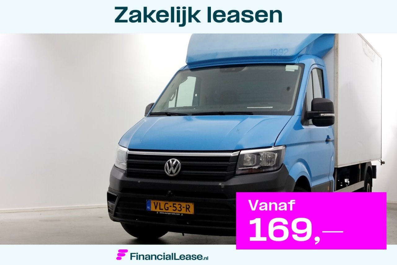 Volkswagen Crafter 35 2.0 TDI E6 Bakwagen met achterdeuren 2, Voorwielaandrijving, Dealer onderhouden, Gebruikt, Euro 6