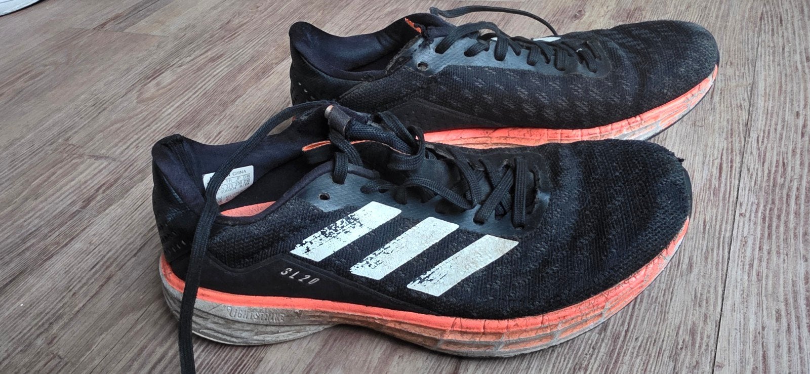 Adidas SL20 Hardloopschoenen - Maat 37.5 - Gebruikt, Adidas, Gebruikt, Hardloopschoenen, Ophalen of Verzenden
