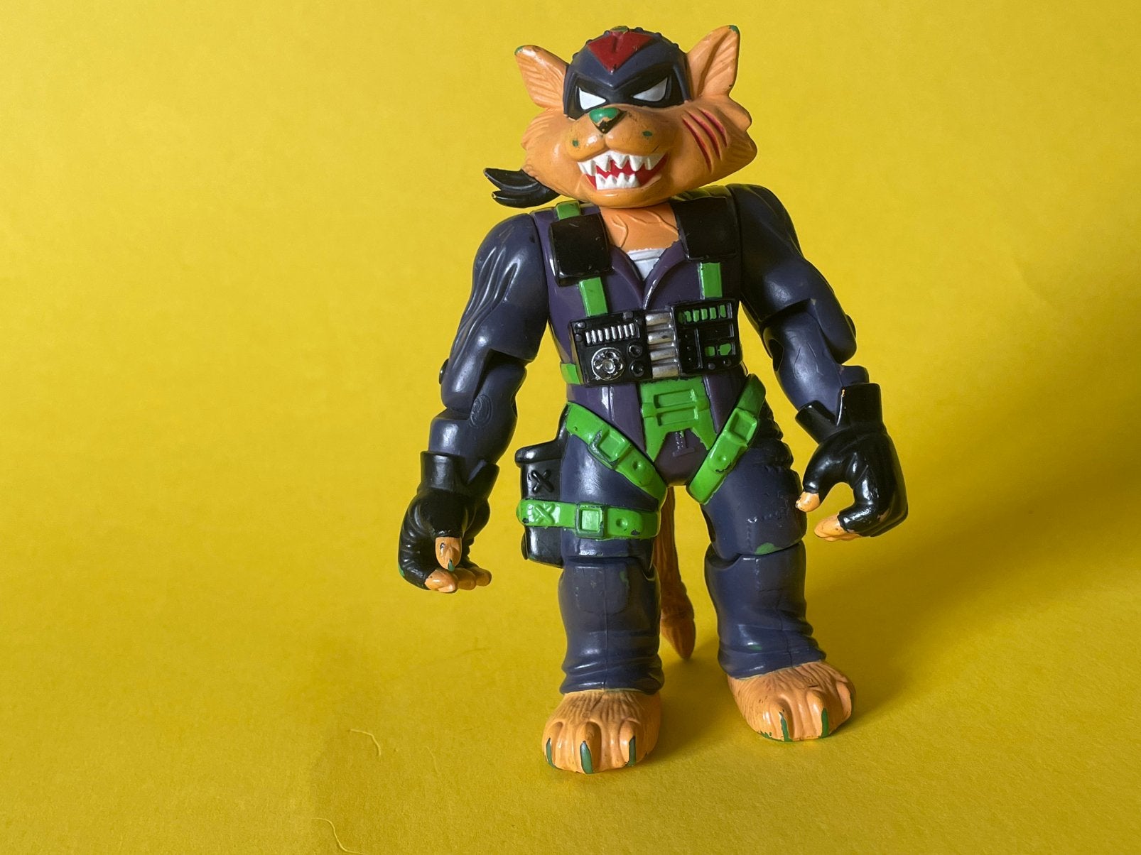 Remco Vintage SWAT Kats Razor Actiefiguur Hanna Barbera, Ophalen of Verzenden, Gebruikt