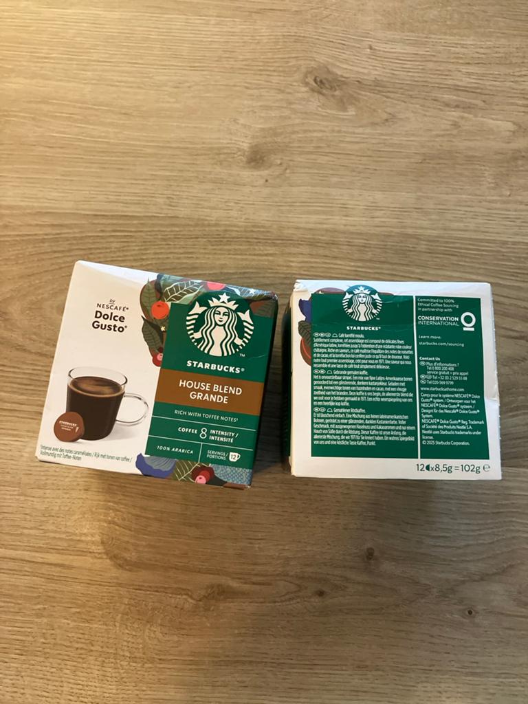 Starbucks House Blend Nescafé Dolce Gusto cups, Diversen, Levensmiddelen, Ophalen