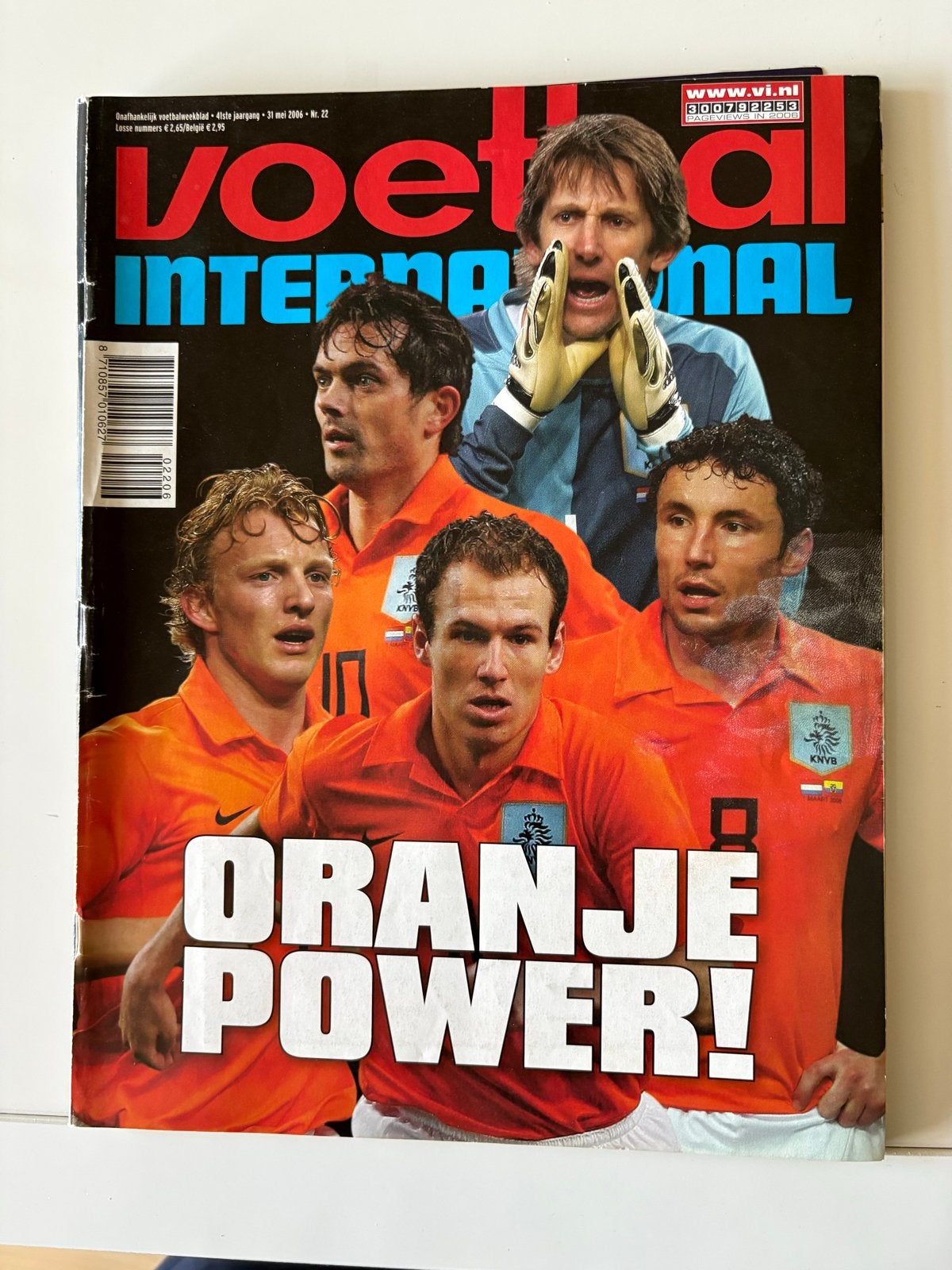 Voetbal International WK 2006 nr. 22 - Oranje Power!, Verzamelen, Ophalen of Verzenden, Boek of Tijdschrift