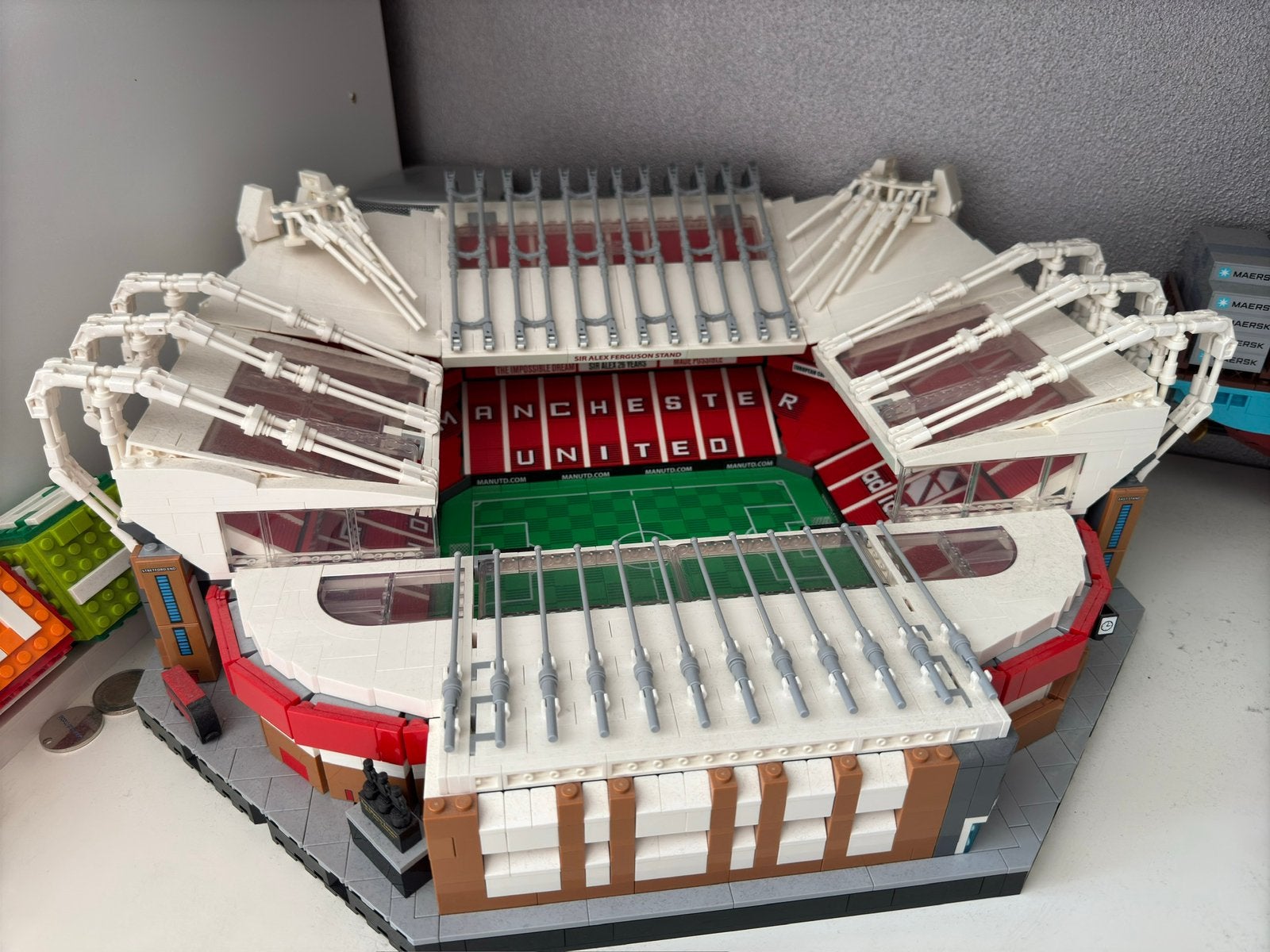 Lego 10272 old trafford stadion creator expert compleet, Overige thema's, Lego, Ophalen of Verzenden, Zo goed als nieuw