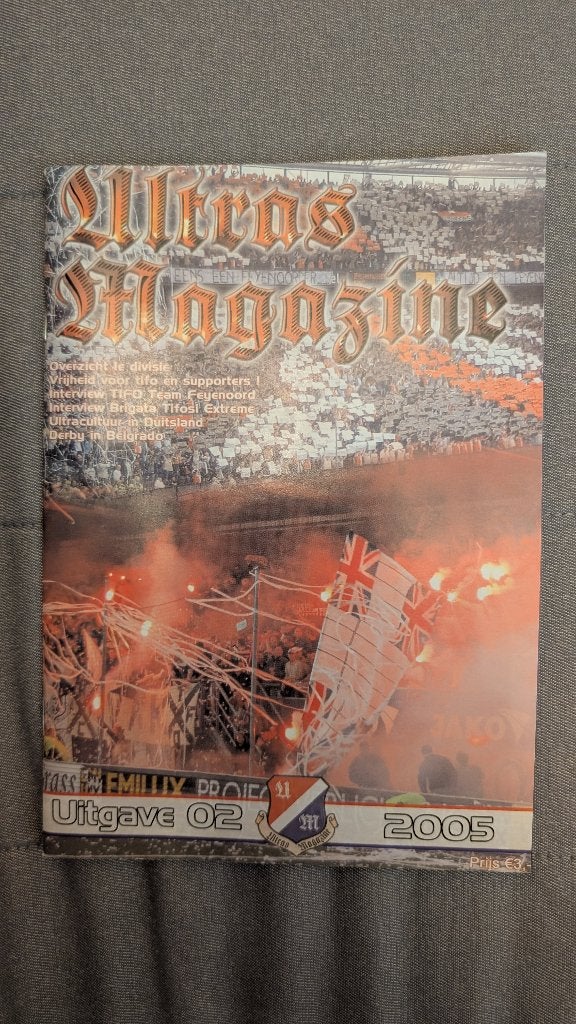 Nederlands Ultra Magazine, eind 2005, Feyenoord, Vak P, Ophalen of Verzenden, Nieuw, Feyenoord, Boek of Tijdschrift