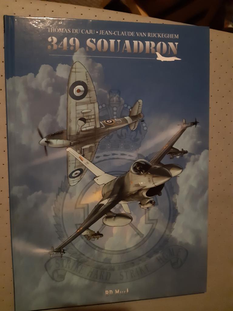 349 Squadron Thomas du Caju/Jean Claude v Rijckegem, Eén stripboek, Ophalen of Verzenden