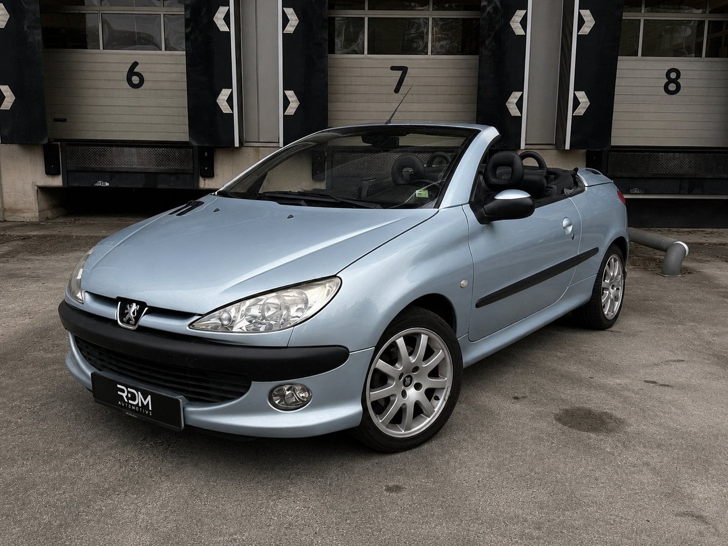 Peugeot 206 CC 2.0-16V | Airco | Leder | Werkend Cabriodak |, Auto's, Peugeot, 136 pk, 4 cilinders, Cabriolet, 4 stoelen