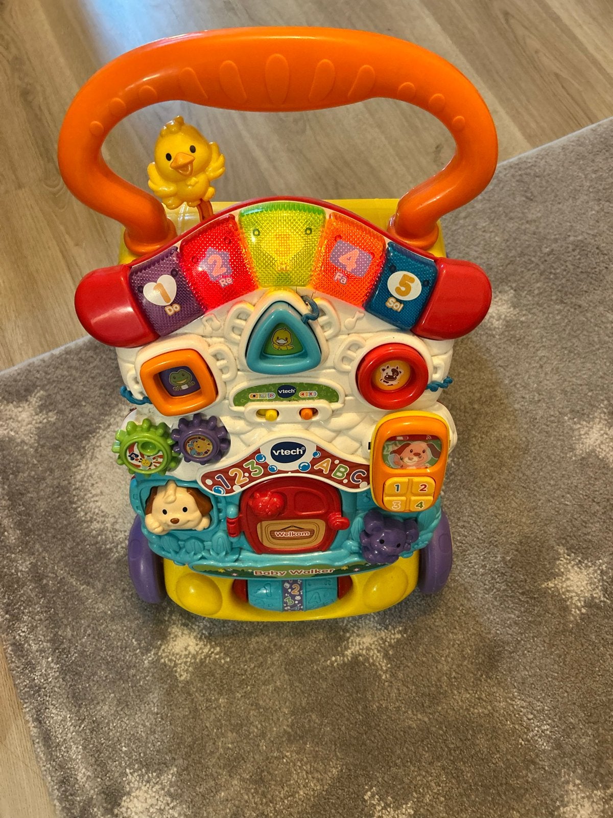 VTech Baby Walker - Interactieve Loopwagen, Ophalen of Verzenden, Zo goed als nieuw, Overige typen, Met licht