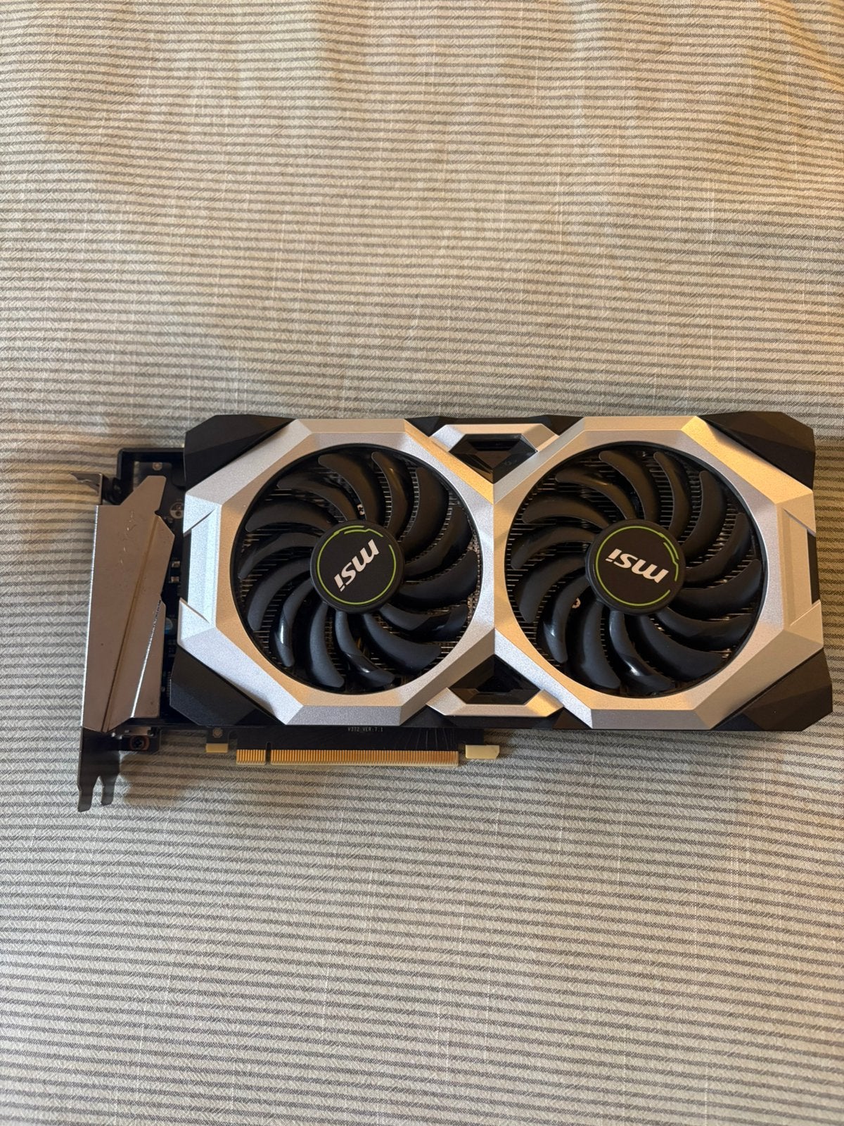 MSI rtx 2070 super, Computers en Software, Ophalen of Verzenden, Zo goed als nieuw, GDDR6, PCI-Express 3
