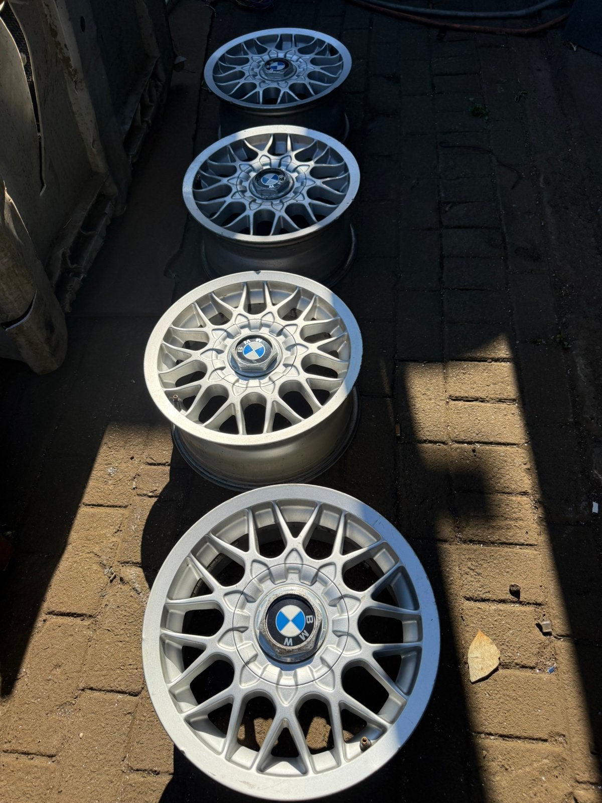 Bmw E36 bbs honingraad velgen 15” origineel, Auto-onderdelen, Ophalen, 15 inch, Velg(en), 185 mm