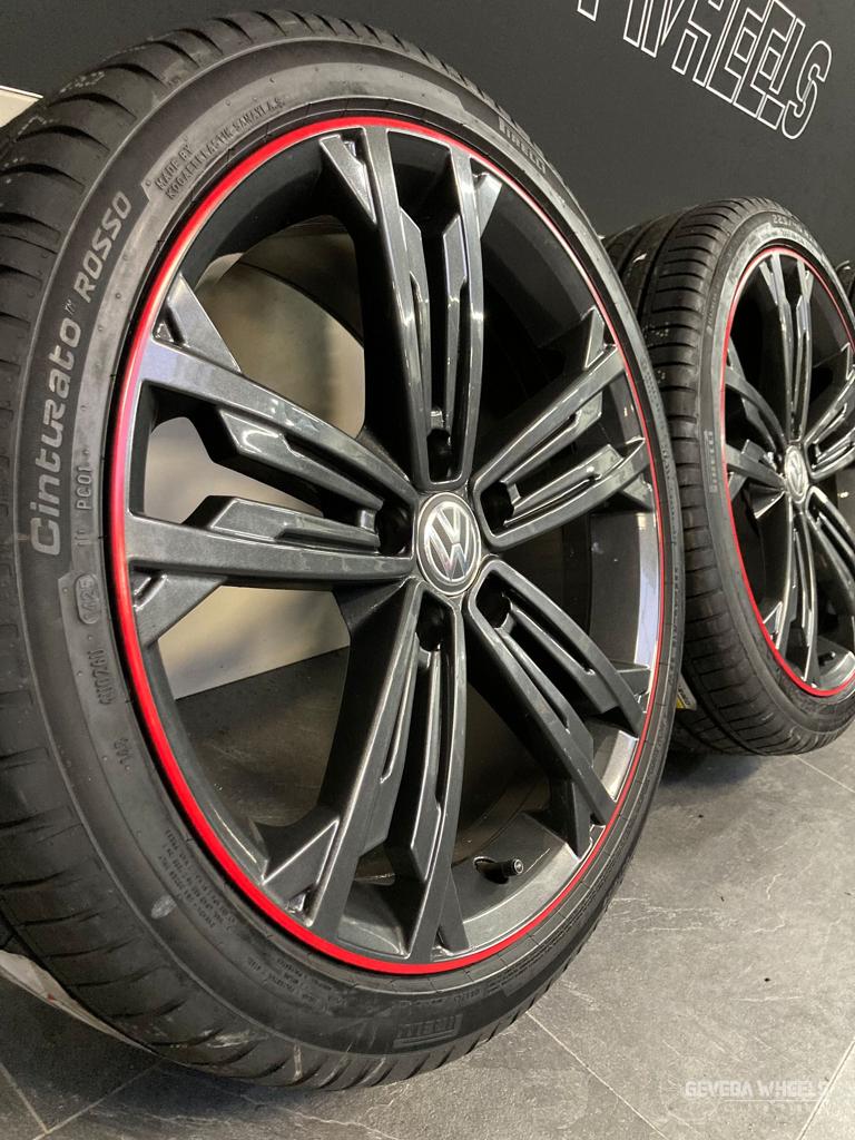 18” originele Volkswagen Golf 5 6 7 8 Sevilla velgen banden, Auto-onderdelen, 18 inch, Gebruikt, -, -