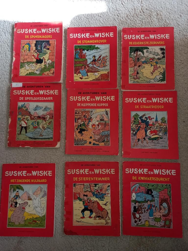 Suske en Wiske RH Ongekleurd Hollands 1, Boeken, Stripboeken, Gelezen, Willy Vandersteen, Eén stripboek, Ophalen of Verzenden