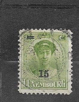 Luxemburg mi.199, gestempeld, Verzenden, Luxemburg, Gestempeld