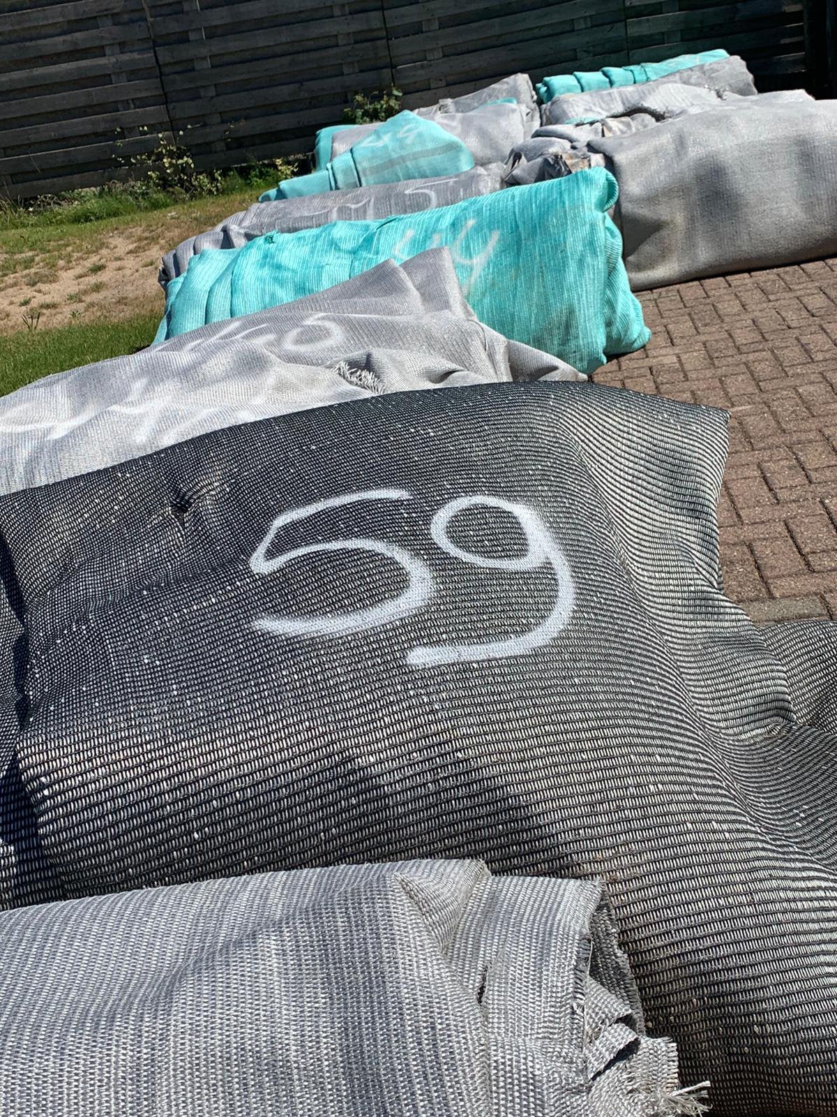Dik worteldoek 880gram per m2!, Ophalen, Zo goed als nieuw
