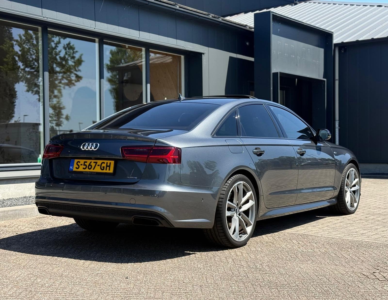 Audi A6 Limousine 3.0 TDI BiT quattro Competition HUD / B&O, Auto's, Audi, Automaat, Gebruikt, Automatische klimaatregeling, Leder