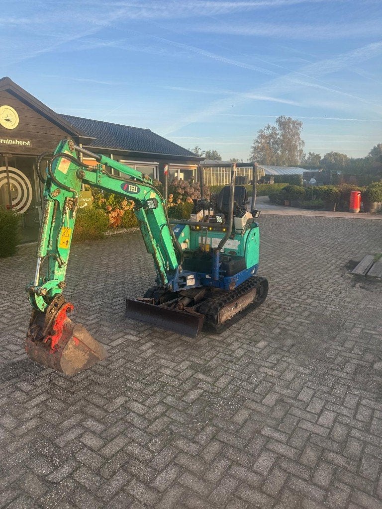 minigraver IHI NX15, Ophalen, Graafmachine