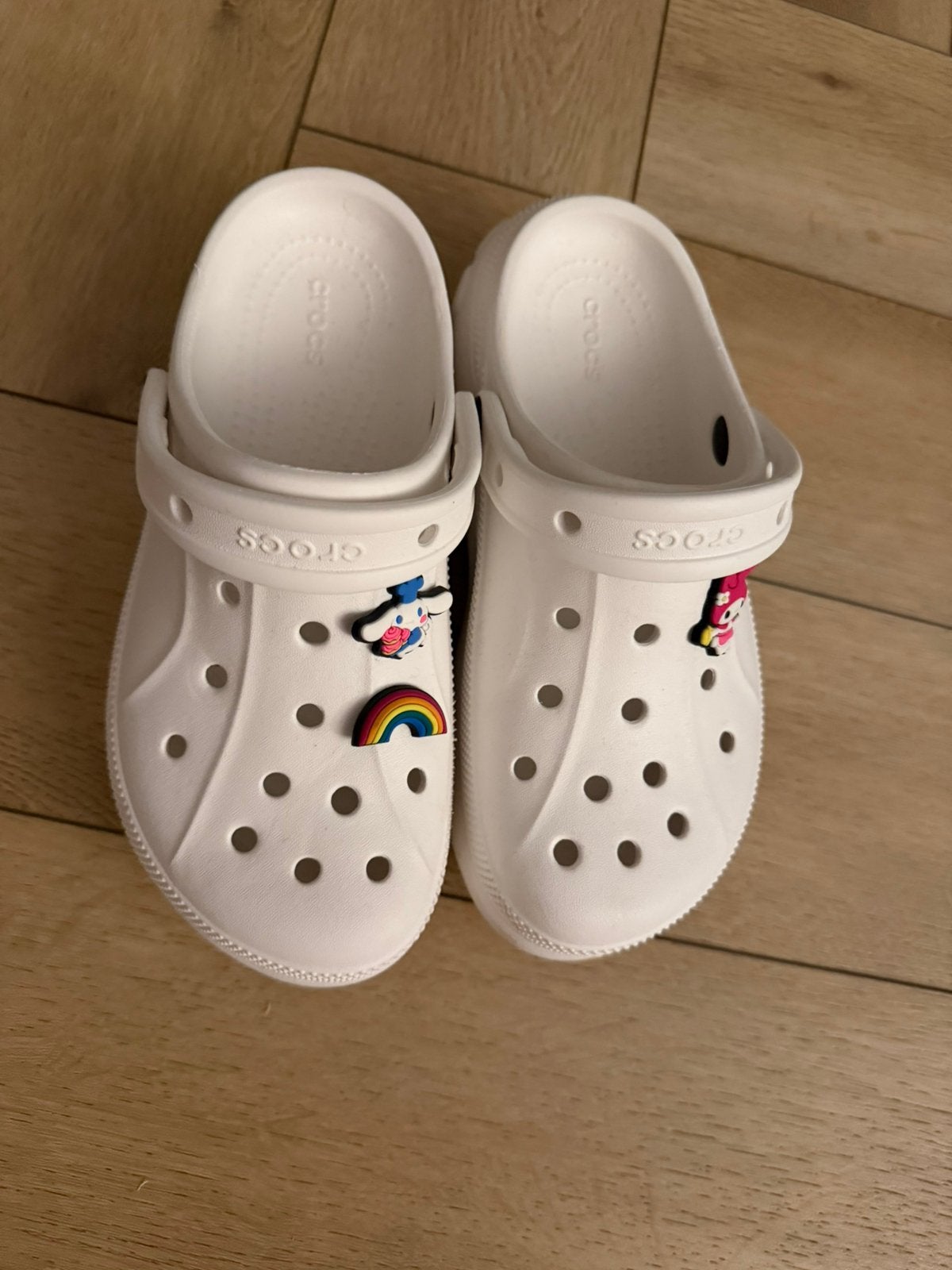 Originele Crocs wit maat 36/37, Ophalen, Zo goed als nieuw, Wit