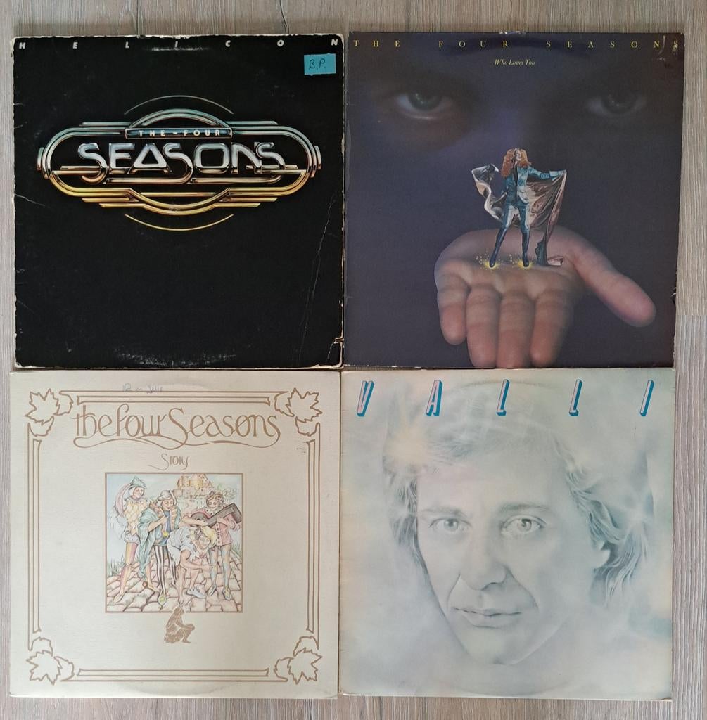The Four Seasons & Frankie Valli LP's - 4 stuks, Ophalen of Verzenden, Gebruikt, 12 inch
