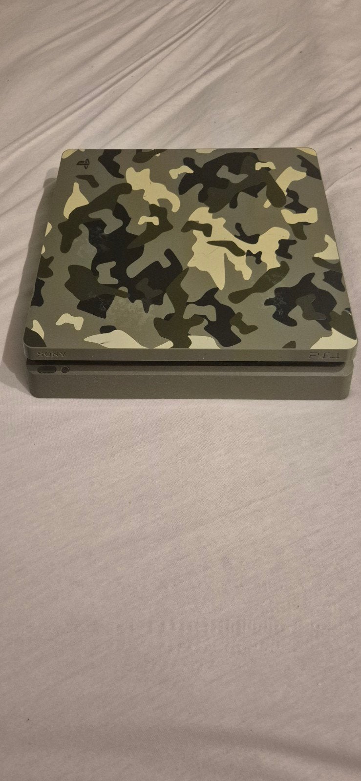 Special Edition PS4 Slim Call of Duty WW2 Camouflage, Gebruikt, Ophalen of Verzenden, Zonder controller, 1 TB