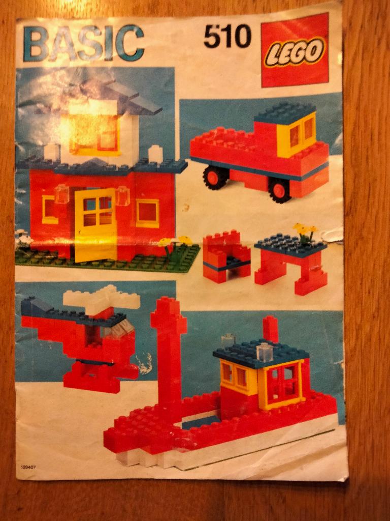 Lego basic 510, Gebruikt, Overige thema's, Lego, Ophalen of Verzenden