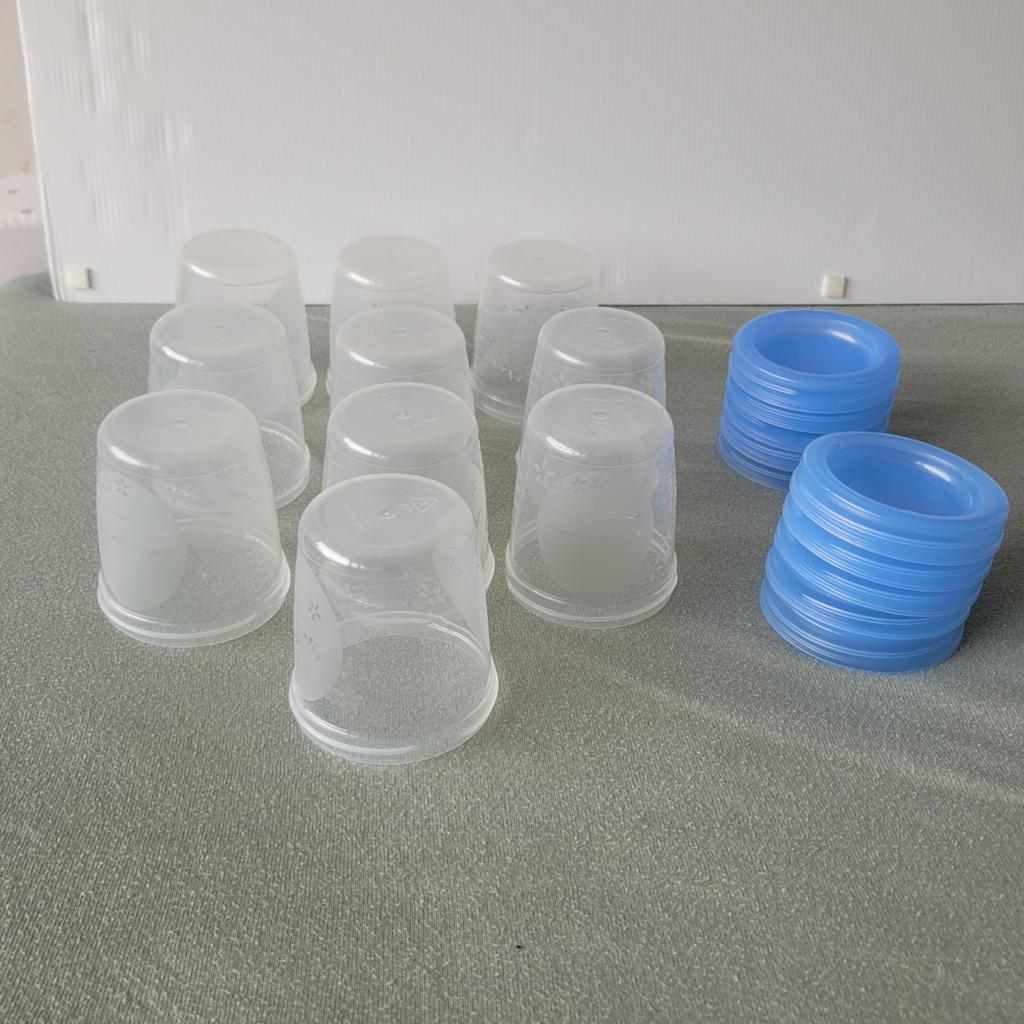10 Avent bewaarbakjes 180ml met deksels, Ophalen of Verzenden, Gebruikt, Overige typen
