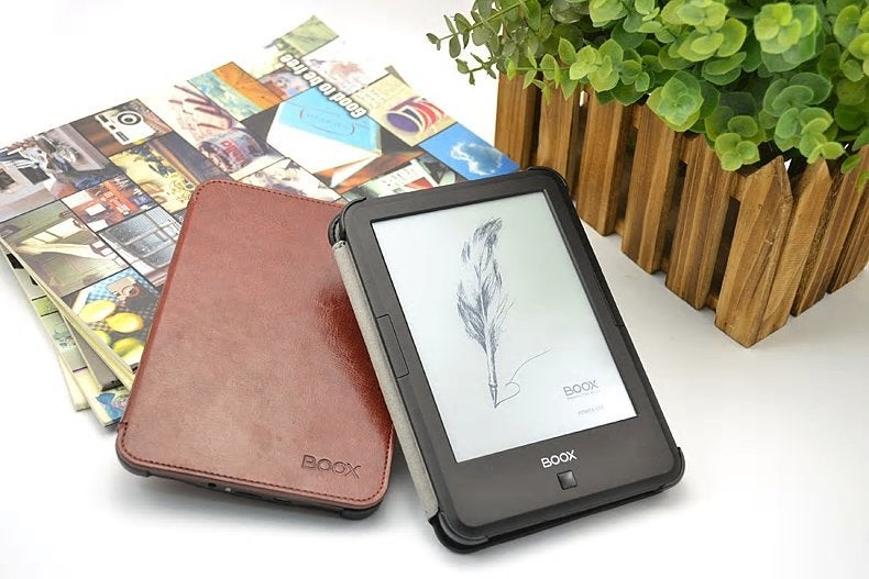ONYX Boox C65 / C67 E-book case / cover Bruin KOOPJE Op=Op!, Computers en Software, Ophalen of Verzenden, Nieuw, Onyx Boox