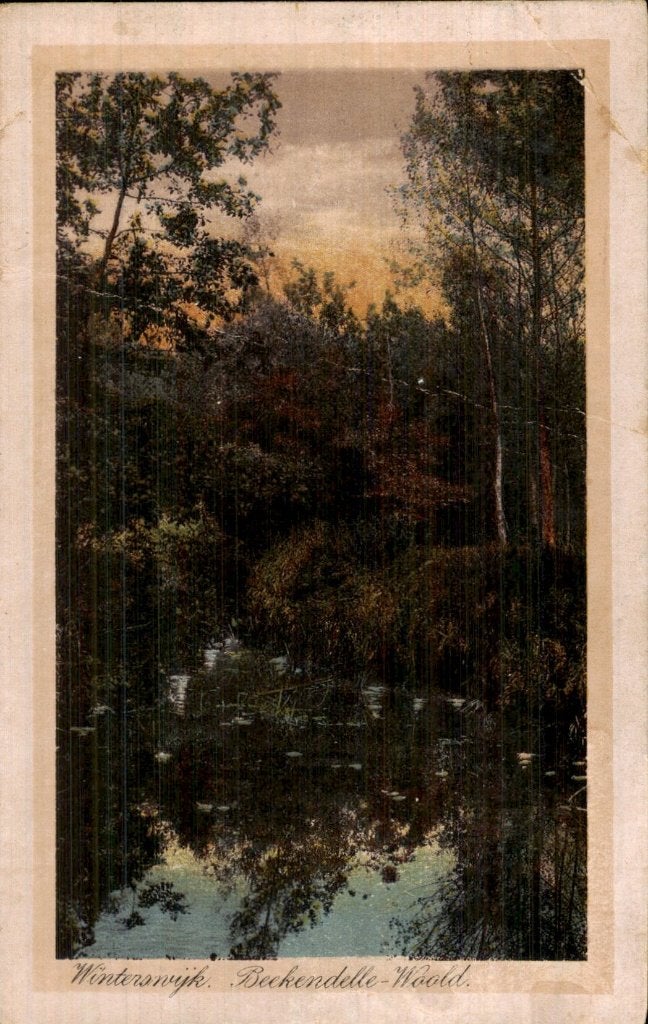 Winterswijk - Beekendelle - Woald, Verzamelen, Ansichtkaarten | Nederland, Gelopen, Gelderland, Voor 1920, Ophalen of Verzenden