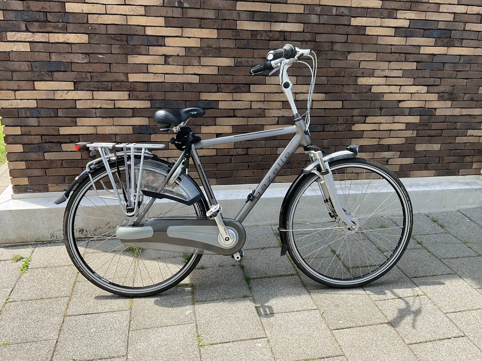 Herenfiets, Gazelle Paris plus, framemaat 53, Fietsen en Brommers, Versnellingen, Ophalen of Verzenden, Zo goed als nieuw, Gazelle