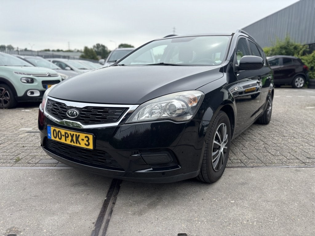 Kia cee'd 1.4 CVVT X-tra AIRCO! (bj 2011), Auto's, Kia, Euro 5, Gebruikt, 1396 cc, Zwart
