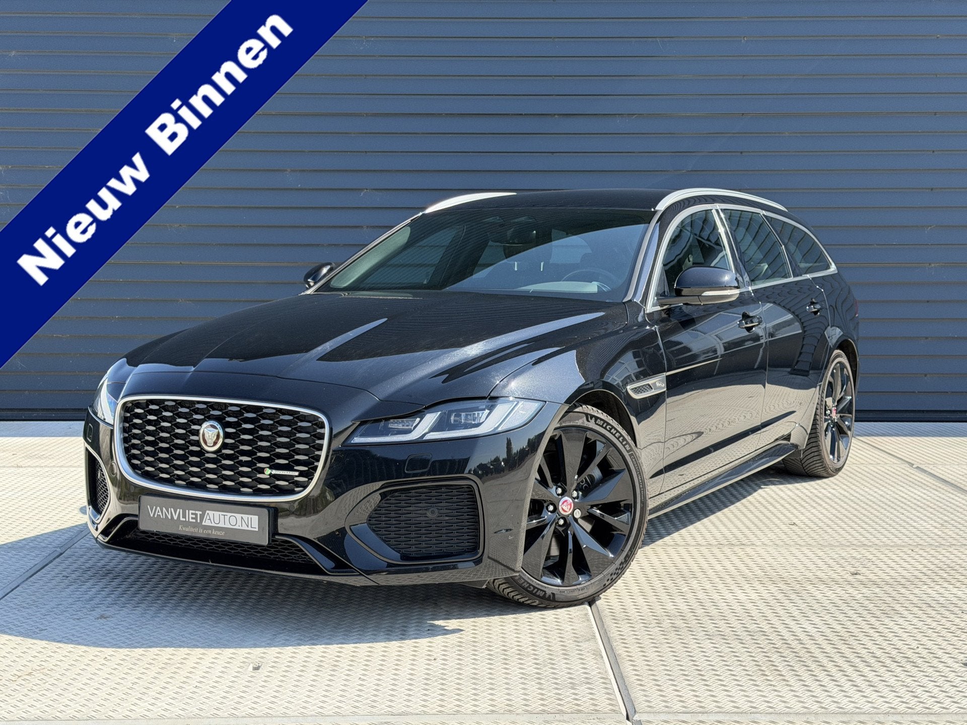 Jaguar XF Sportbrake 2.0 P250 R-Dynamic Black | Leder | Memo, Auto's, Automaat, Achterwielaandrijving, Gebruikt, 4 cilinders