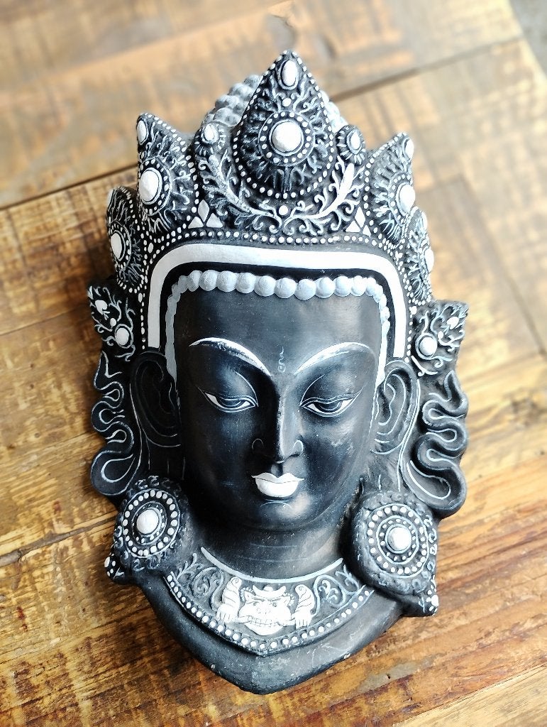 Nepalese Tara Dewi Sri boeddha muur reliëf sculptuur, Ophalen of Verzenden