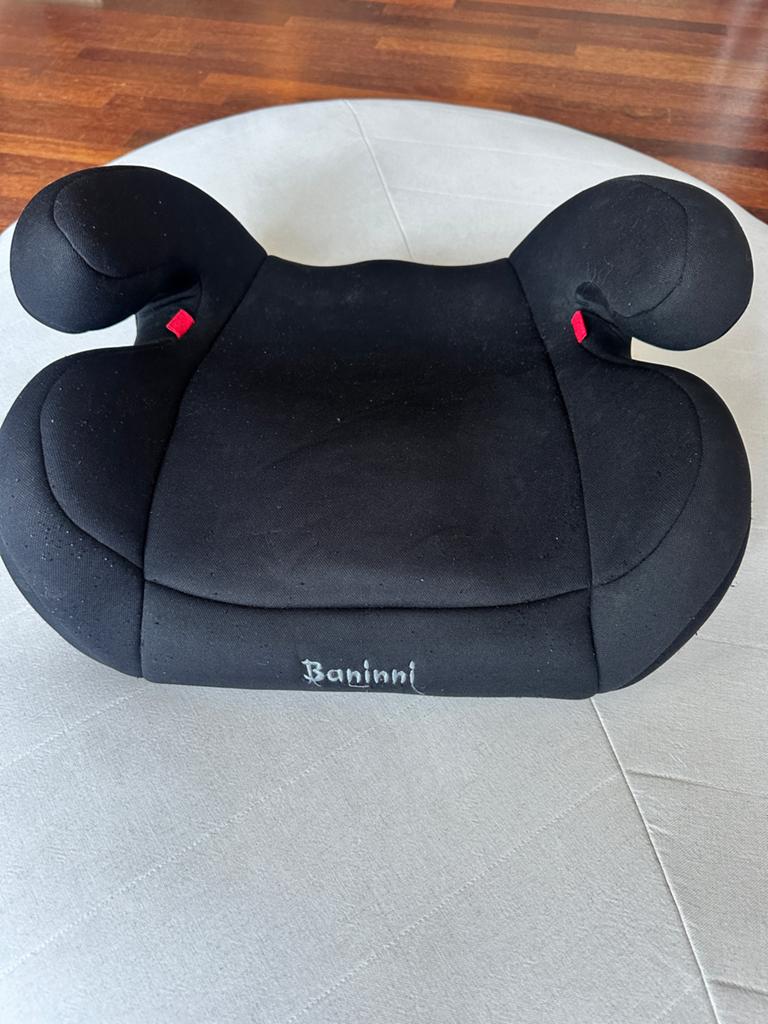 Baninni Autostoelverhoger Isofix Groep 3 (22-36kg) Zwart, 22 t/m 36 kg, Ophalen, Overige merken, Gebruikt