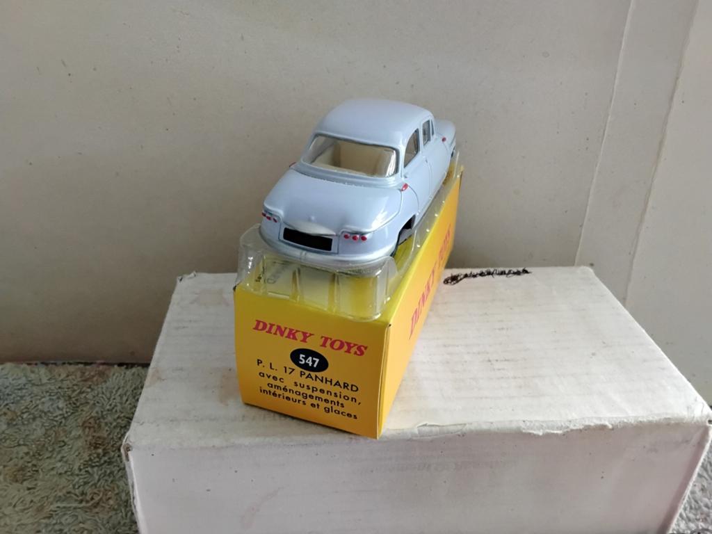 DINKY TOYS ATLAS   P.L. 17 PANHARD  NO 547, Ophalen of Verzenden, Zo goed als nieuw, Auto, Dinky Toys