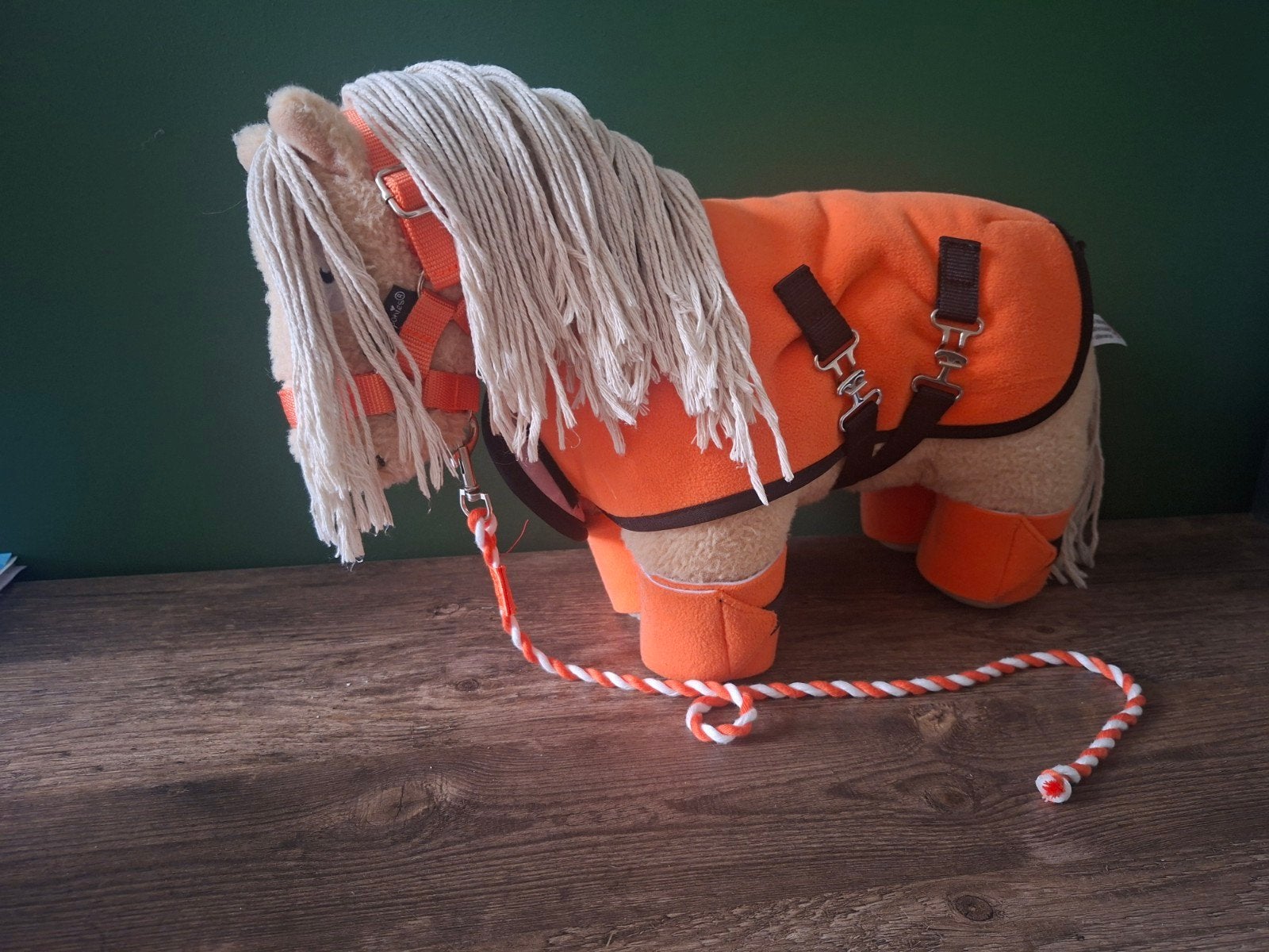 Knuffel Paard met deken en halster (crafty pony), Kinderen en Baby's, Speelgoed | Knuffels en Pluche, Paard, Overige merken, Overige karakters