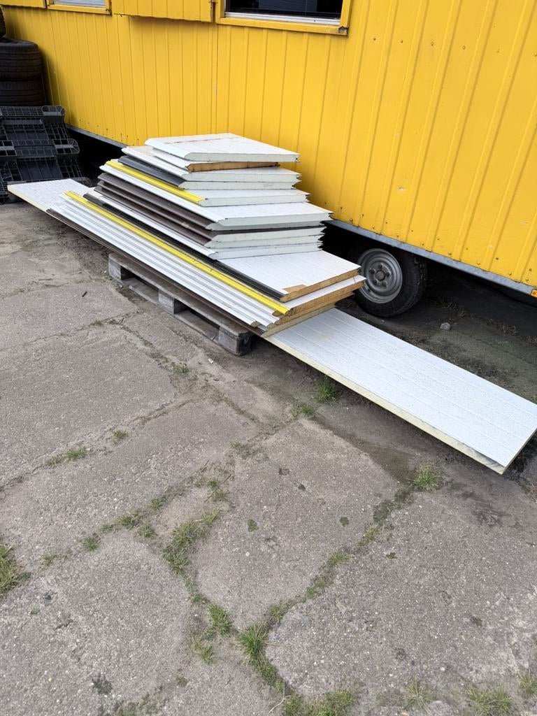 Partij Sandwitch Panelen, Doe-het-zelf en Verbouw, Platen en Panelen, Ophalen of Verzenden, Zo goed als nieuw