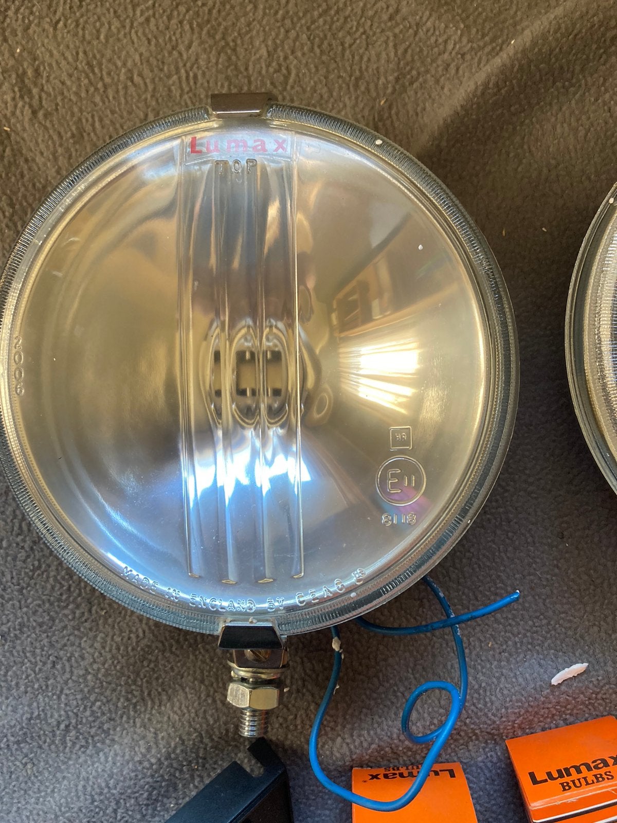 Oldtimer 1 set lumax verstralers type 150, Ophalen of Verzenden, Nieuw