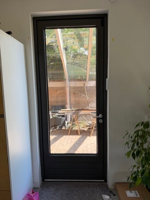 Buitendeur 245 x 97,5, Ophalen, 80 tot 100 cm, 215 cm of meer, Nieuw